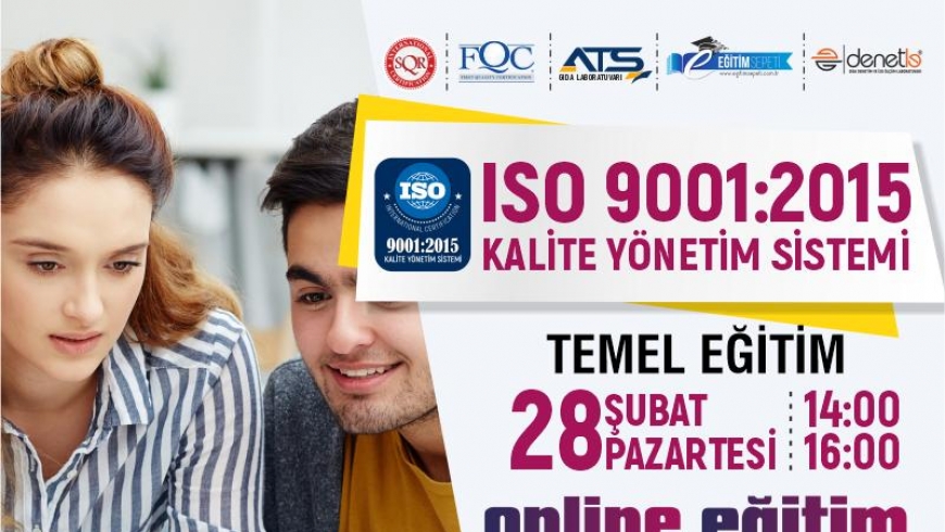 ISO 9001:2015 Kalite Yönetim Sistemi Temel Eğitimi